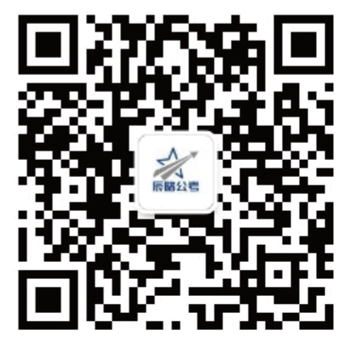 徐州辰略教育科技有限公司标识,蓝色圆形设计,现代简约风格,白色背景